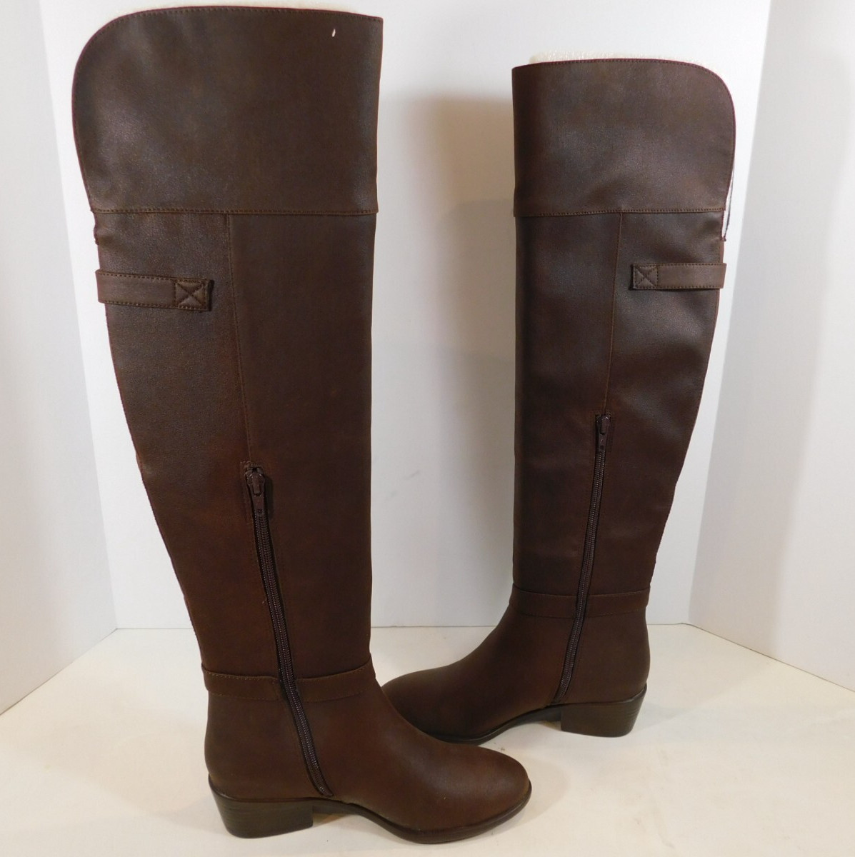 A2 Aerosoles Mysterious OTK Over the Knee Boots sz 5 M Brown