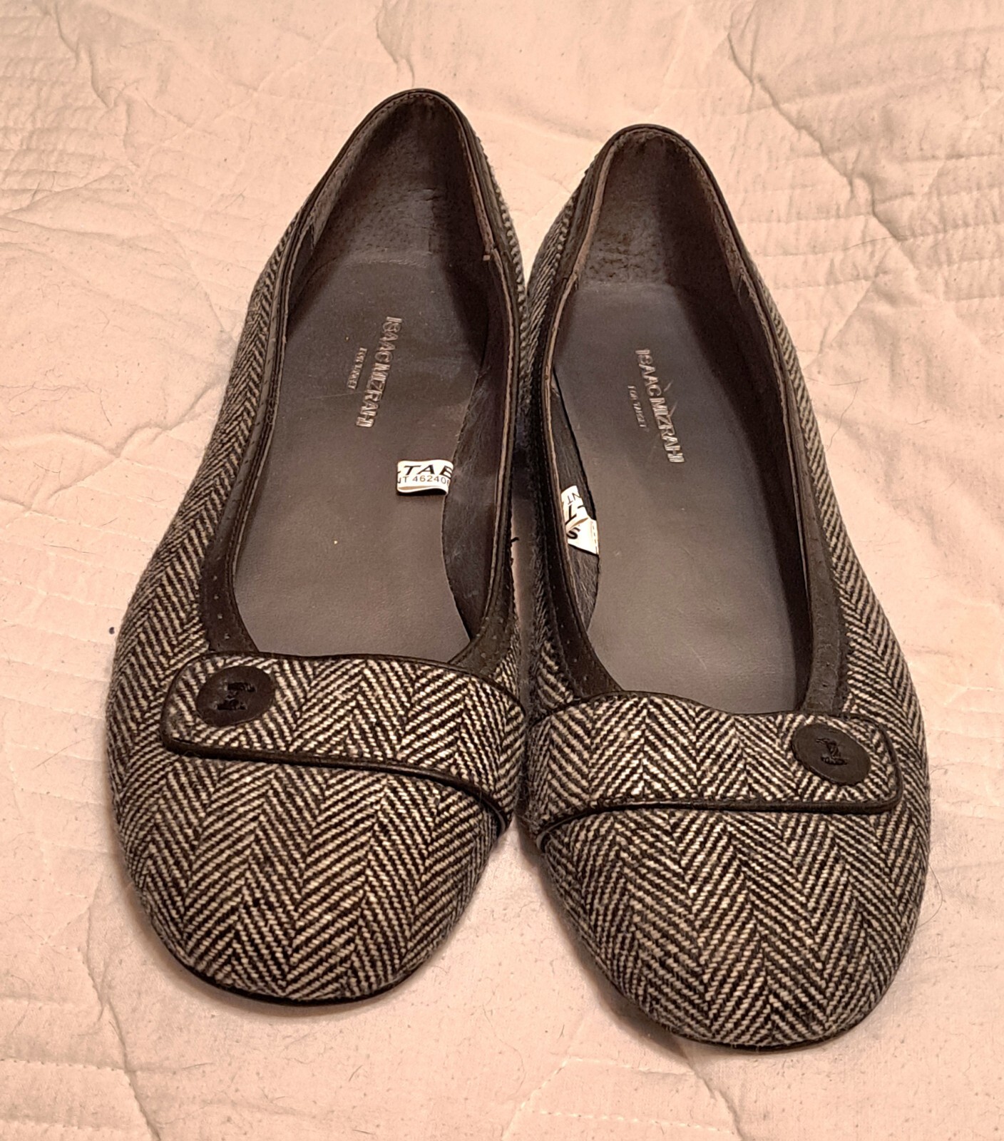 Womens Shoes Size 8 1/2 Isaac Mizrahi Target Exclusive B & W Pattern