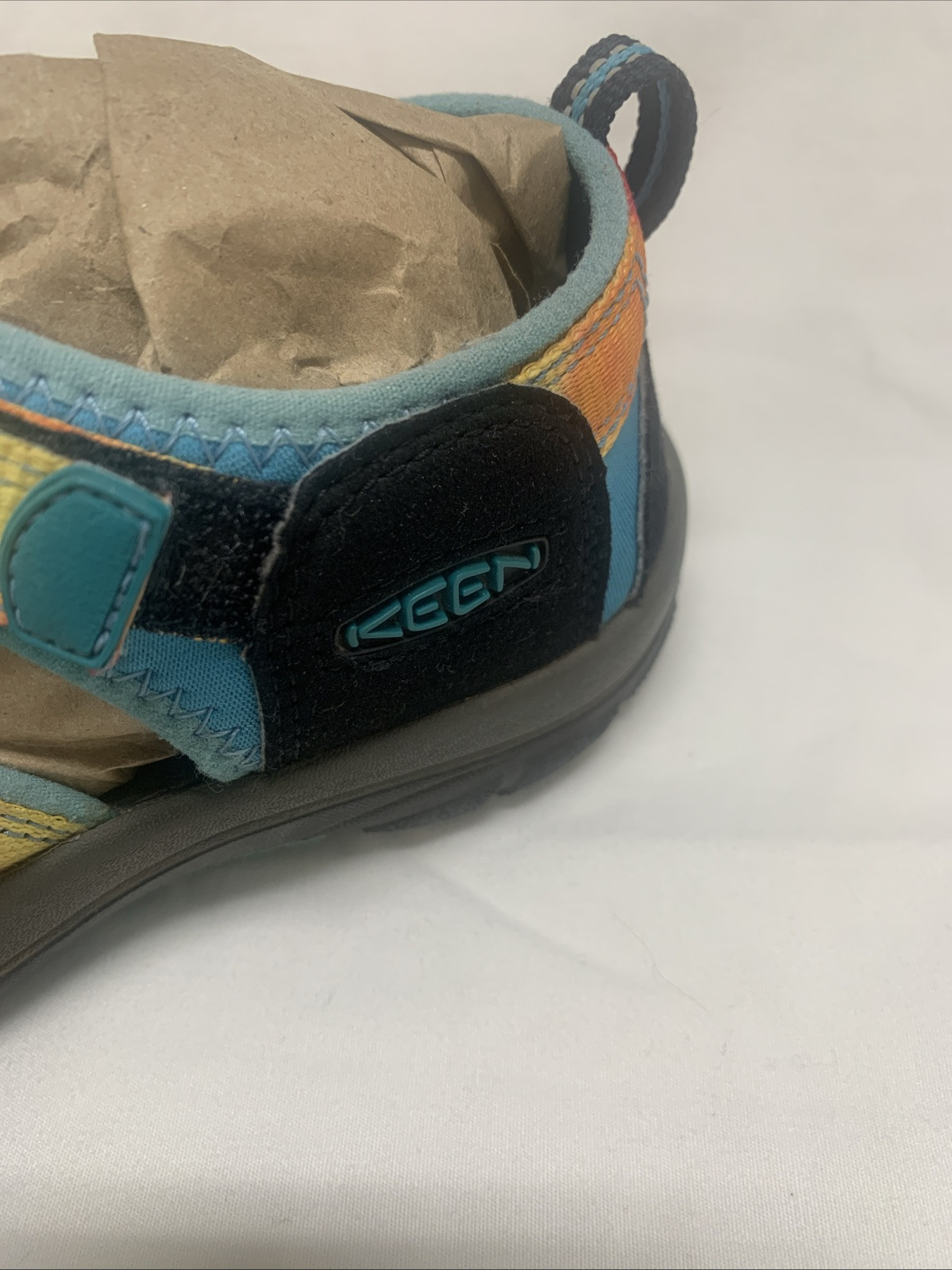 Keen Newport H2 Hiking Sandals Youth Sz 5 Rainbow Tie Dye