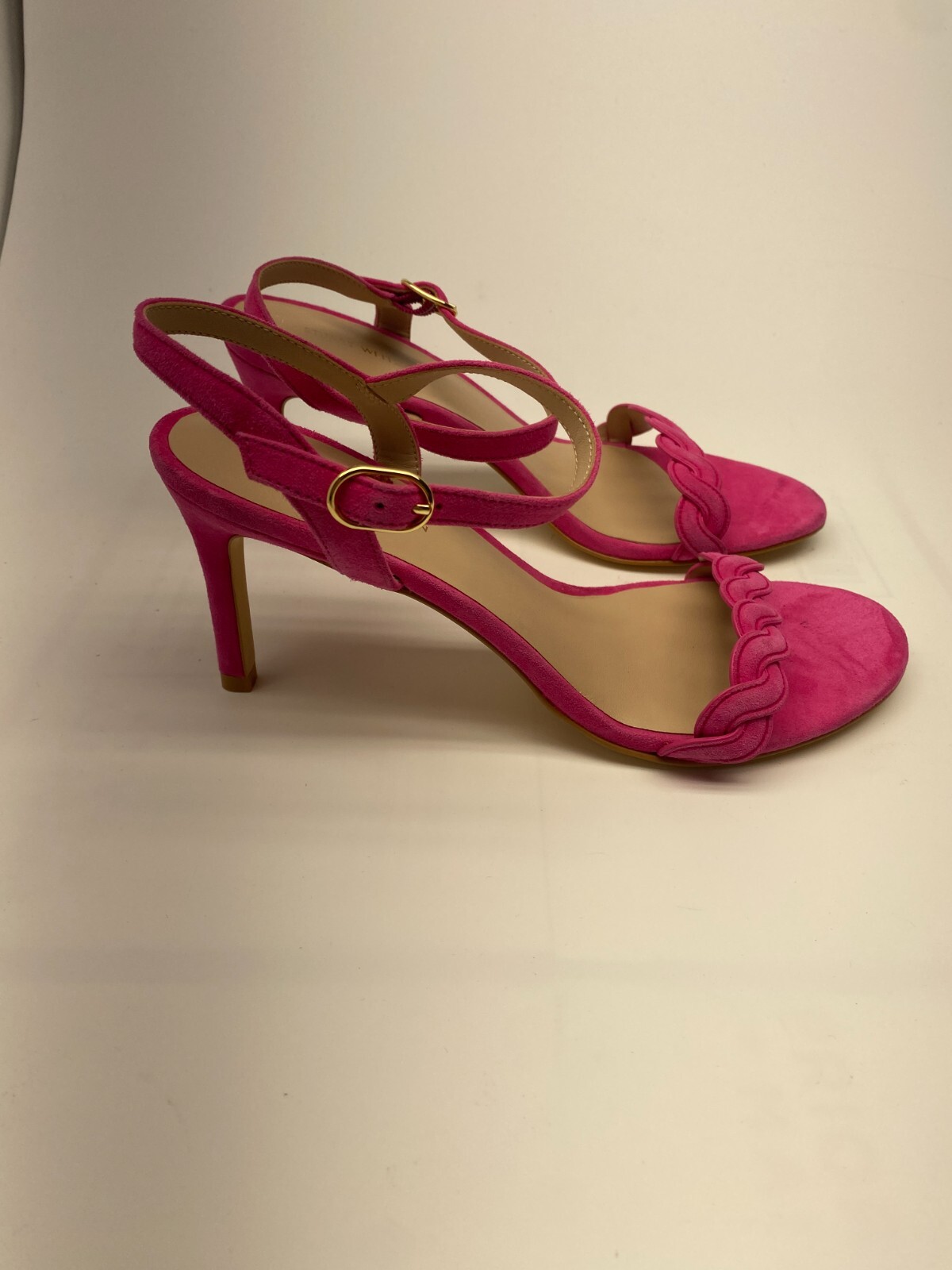 Stuart Weitzman Womens Dancer Twistie Suede Stiletto Heels Sz 11