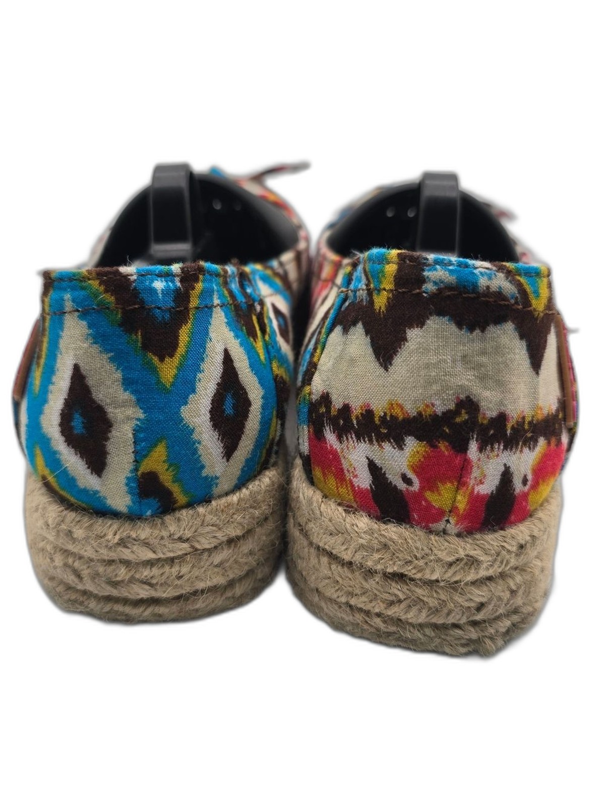 Rock & Candy Multicolor Knot-Front Espadrille Loafers Sz 7.5 Trendy Vacation