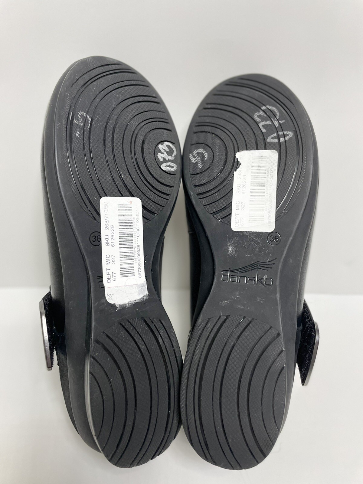 DANSKO Black Leather Mary Jane Women’s Size 36 US 6.5 $145
