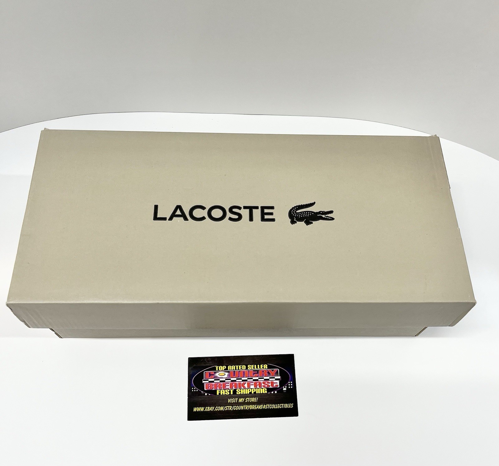 Lacoste Ziane Chunky 319 Canvas Trainers Sneakers Shoes Women’s 9 – Brand New!
