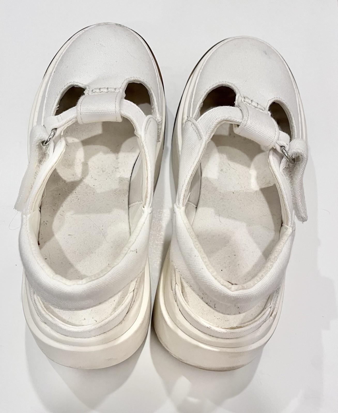 UGG Cintas Cloggess Mary Jane Wedge Platform Canvas Comfort Shoes US 6 EU 37