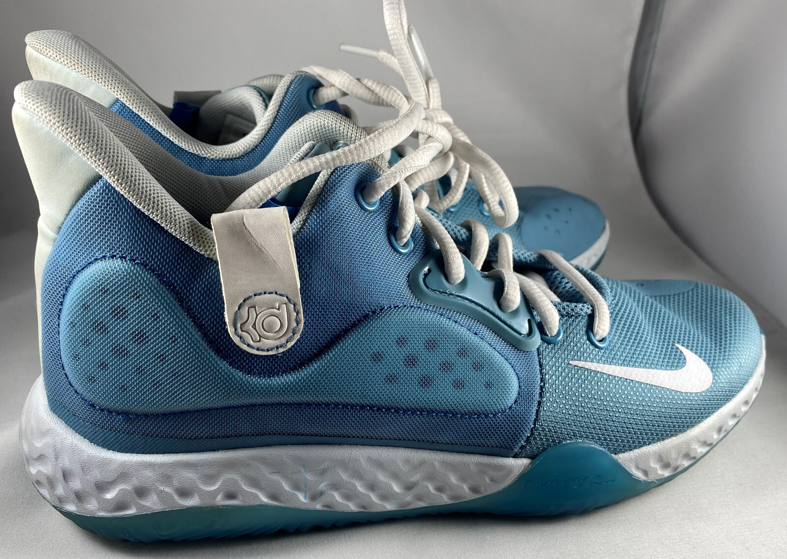 Nike Womens KD Trey 5 VII Basketball AT1200 401 Cerulean Laser 8.5 Big Shots