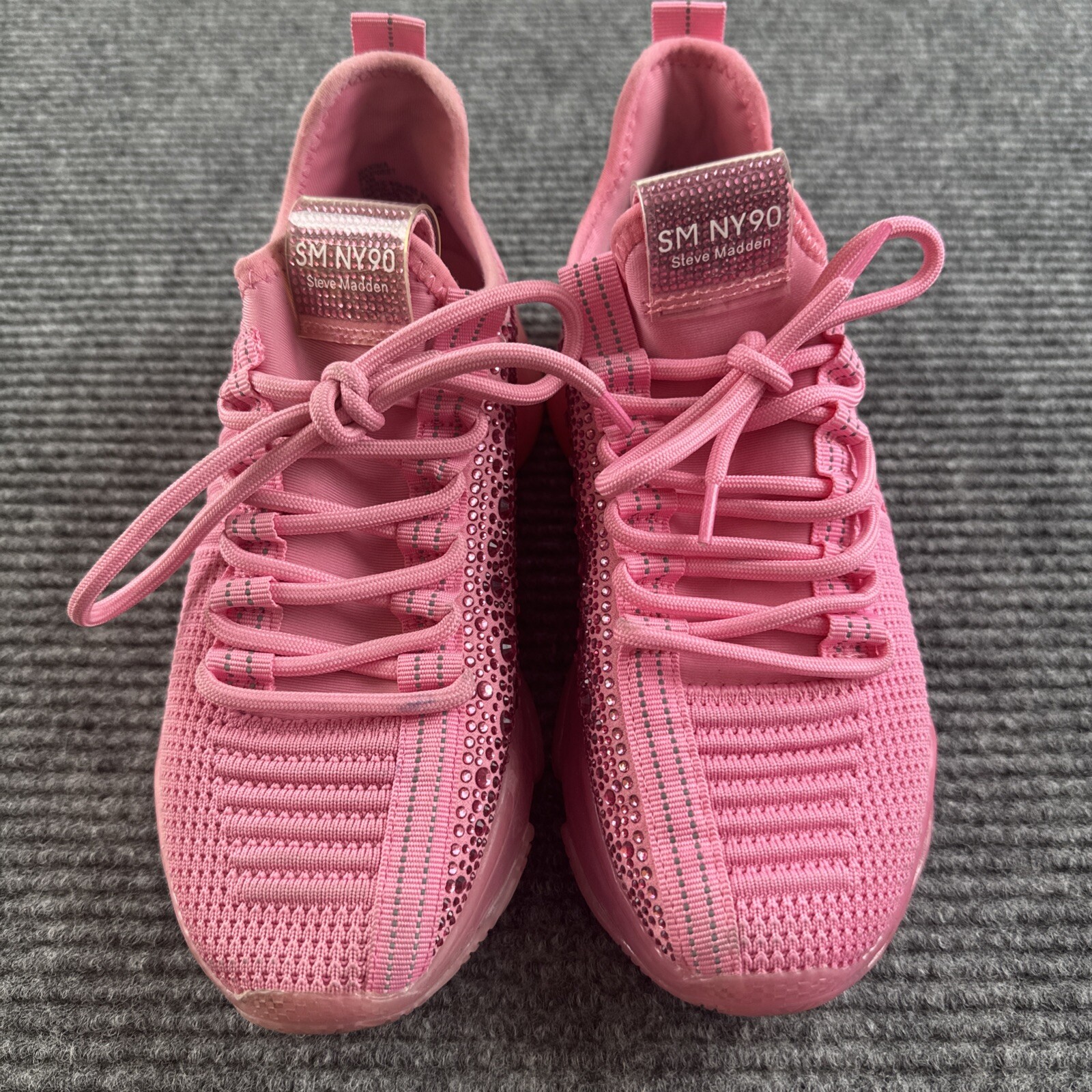 Steve Madden Maxima Hot Pink SM NY90 Girls Women Size 7.5M Shoes