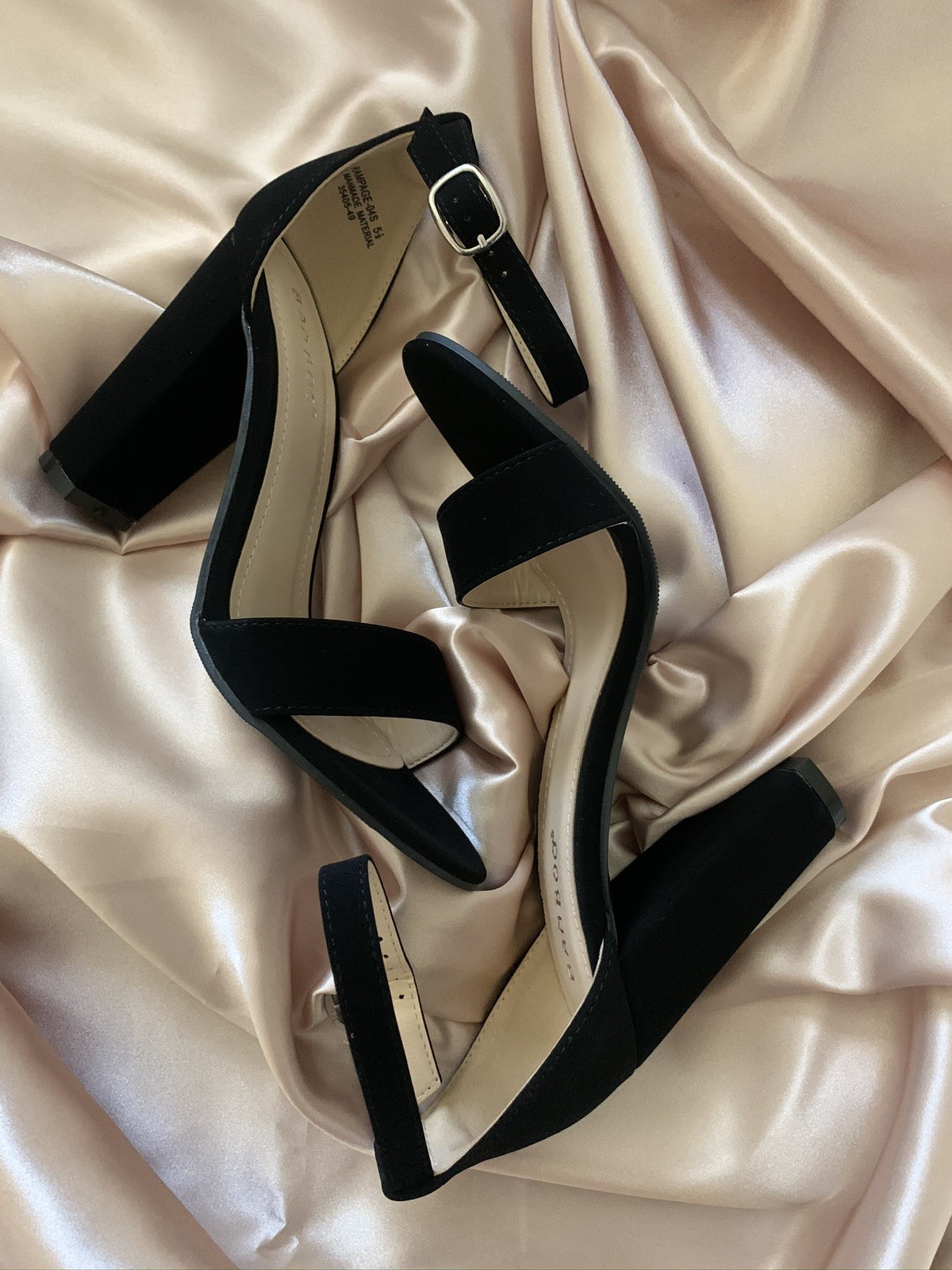 black heel shoes, dressy, bamboo, all sizes, great conditions, new,