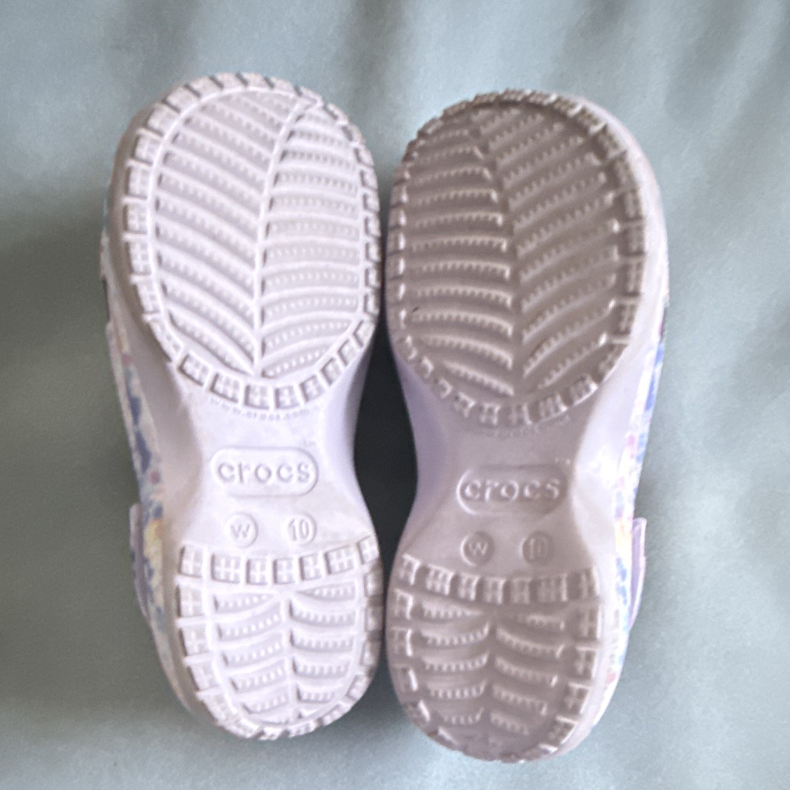 Crocs Classic Platform Clog, Tie-Dye, Size 10