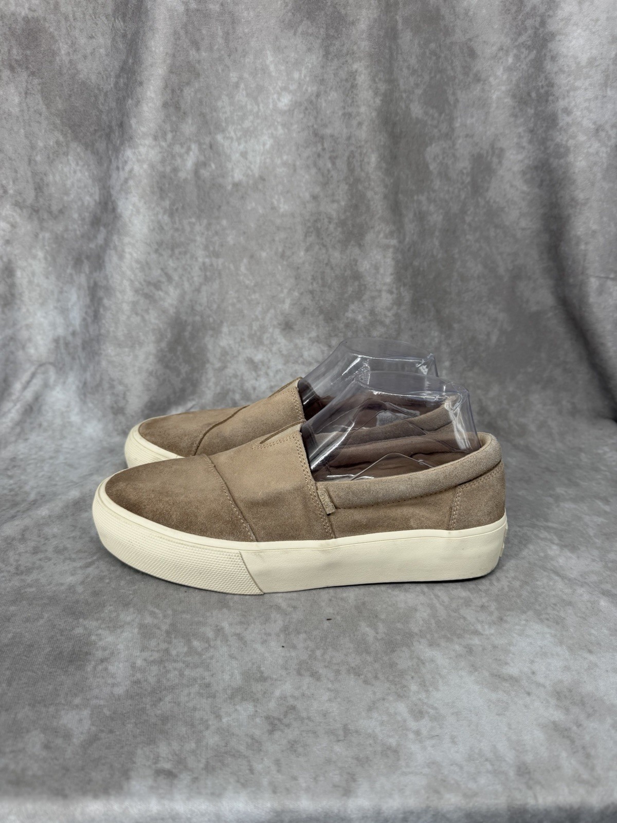 Toms Women Fenix Alpargata Platform Slip-On Sneaker Canvas Womens size 8-1/2