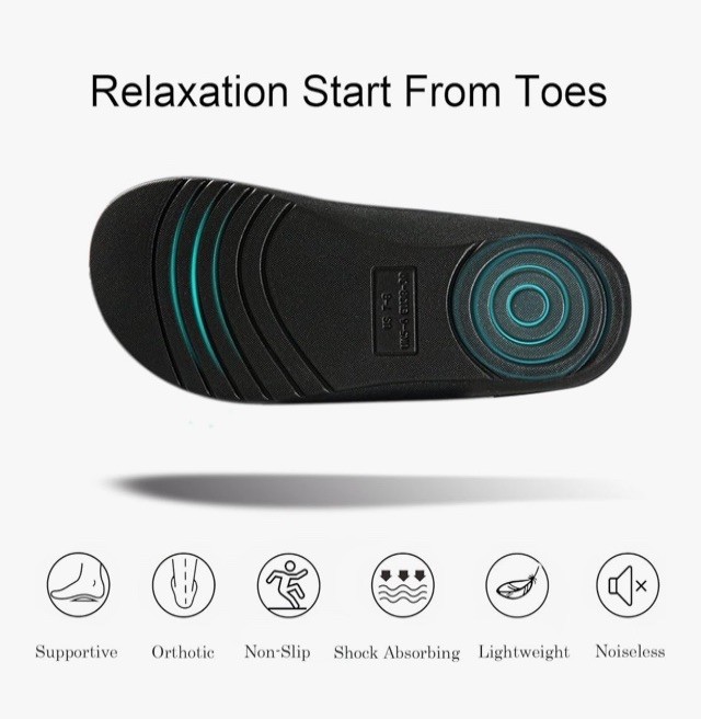 Women Plantar Fasciitis Fuzzy House Orthopedic Adjustable Slippers Arch Suppor 8