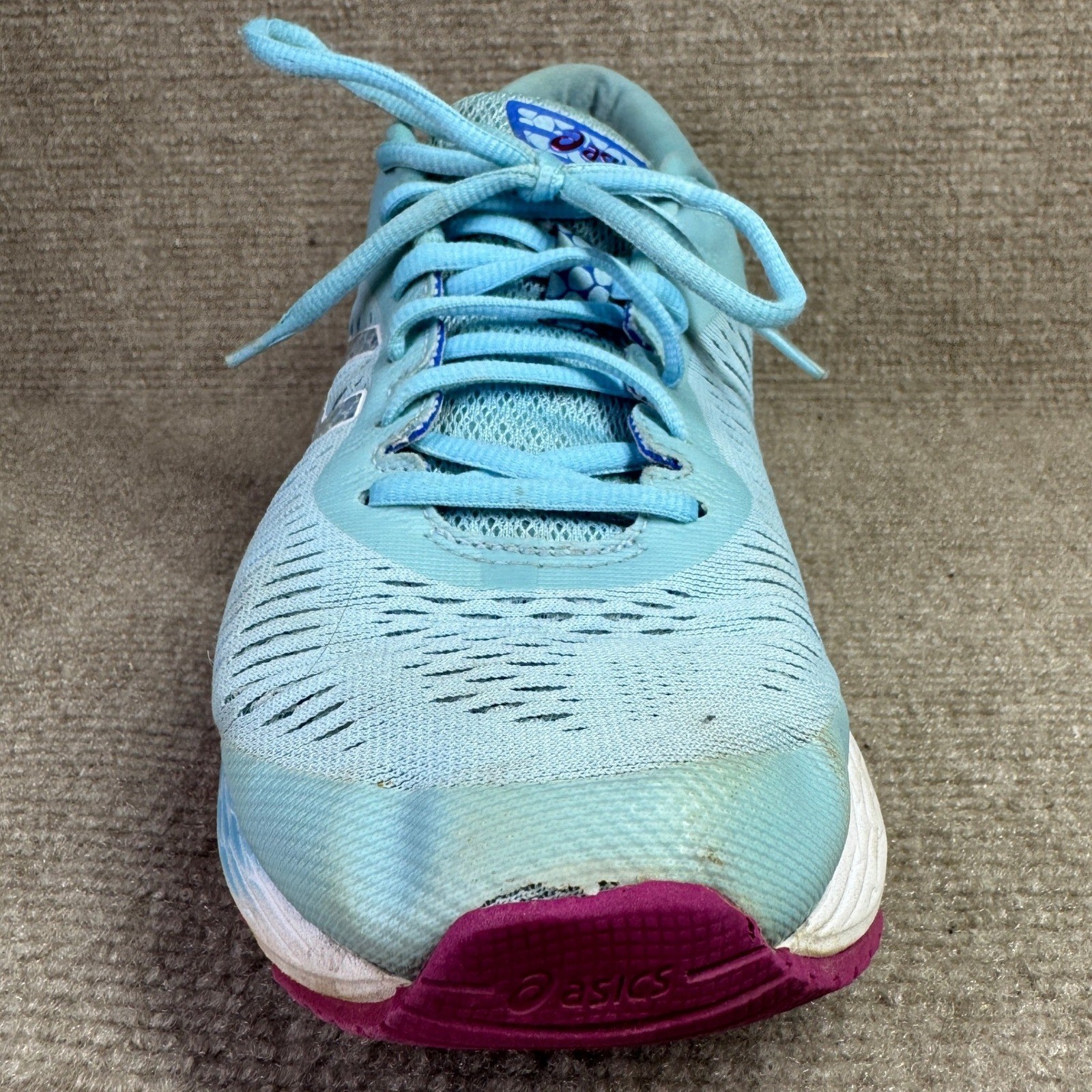 ASICS GEL-KAYANO 25 Womens 9 Blue Running Shoes 1012A026