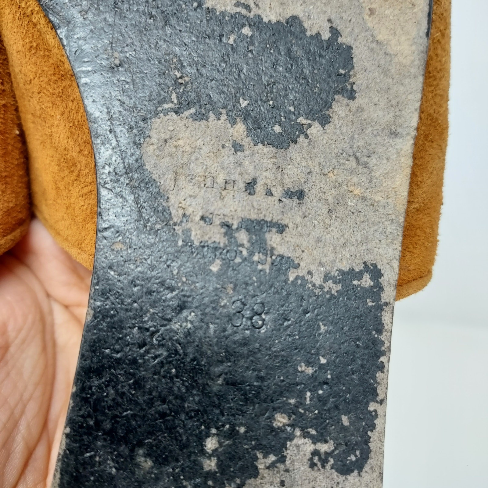 Jenni Kayne Brown Suede Mule Slides Pointy Toe Size 8 – FAIR