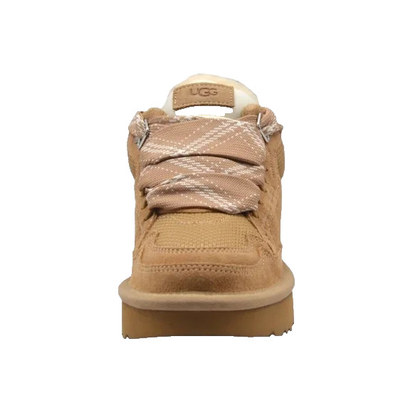 Womens UGG Lowmel Sneaker – Chestnut Suede, Size 9 M US [1144032]