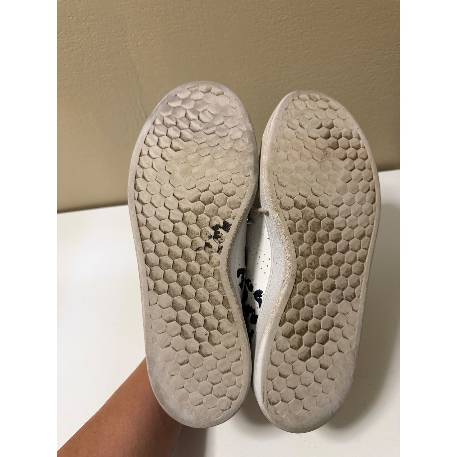 Adidas Advantage Farm Rio Womens Sneakers White Leopard Tropical GZ4044 Size 8.5