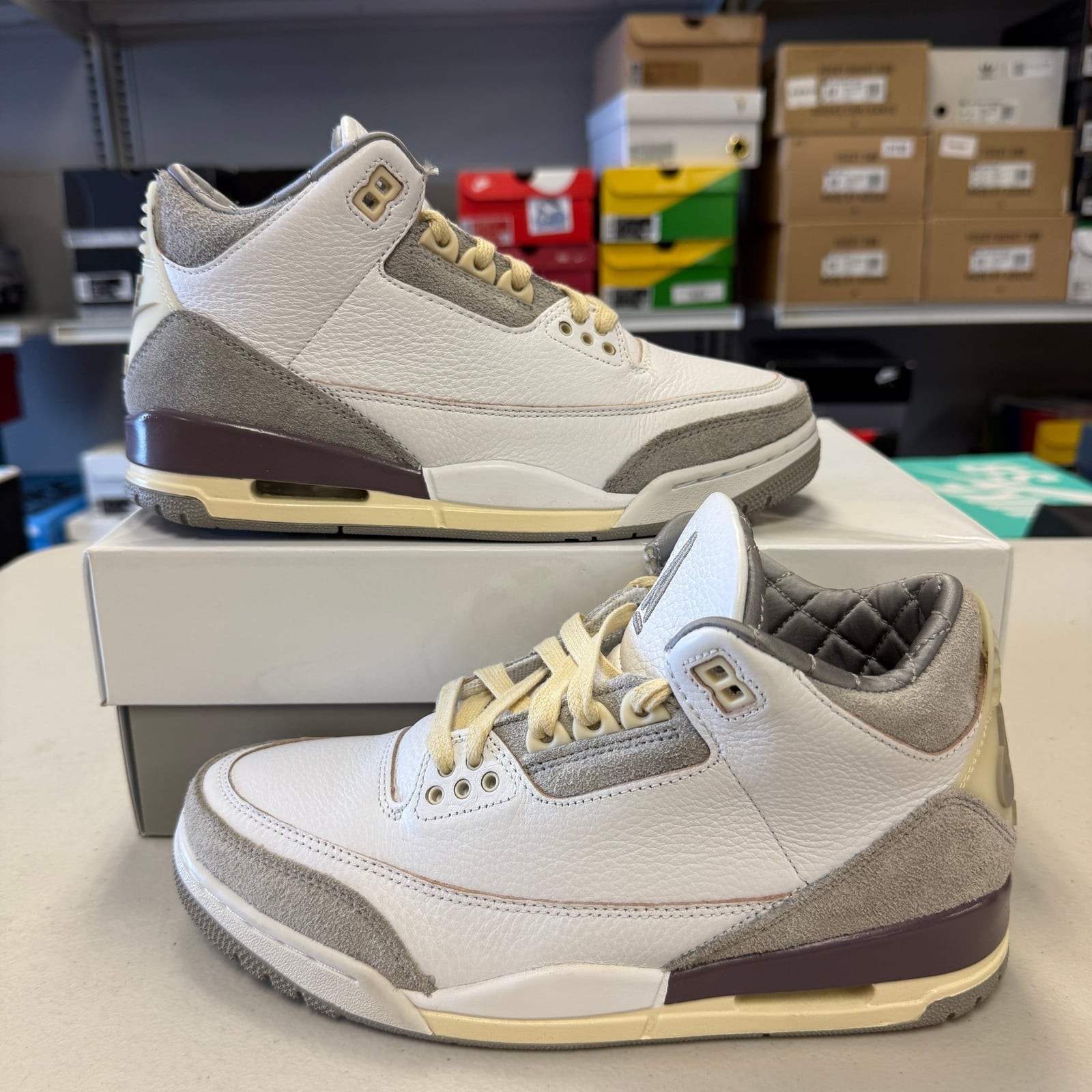 Nike Air Jordan 3 Retro SP A Ma Maniére DH3434-110 Womens Size 8 Sneaker