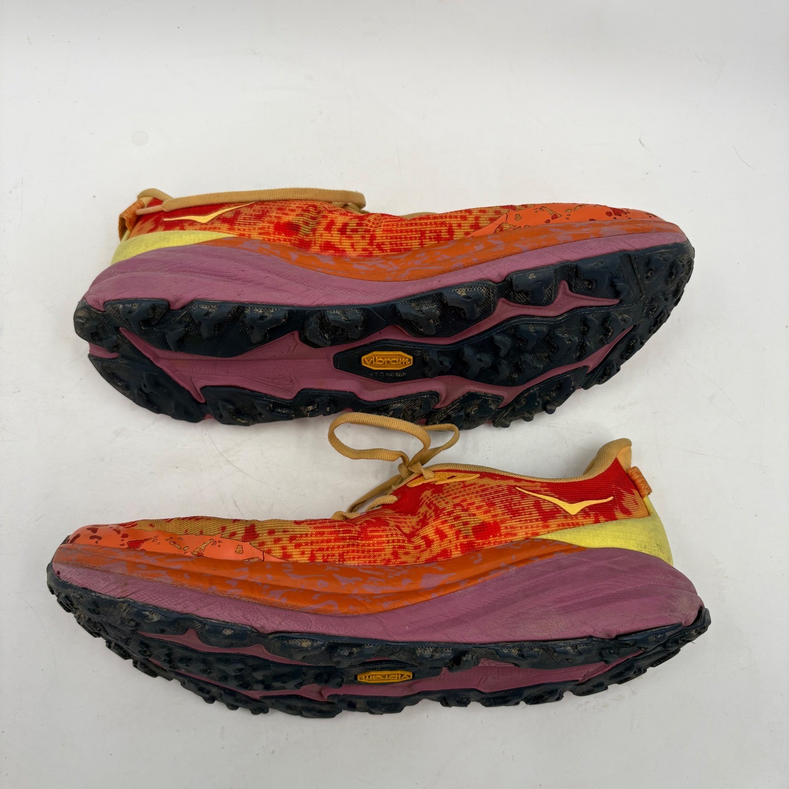 Hoka Speedgoat 6 Wide Womens 12D Solar Flare Orange Trail Running Shoes 1147832
