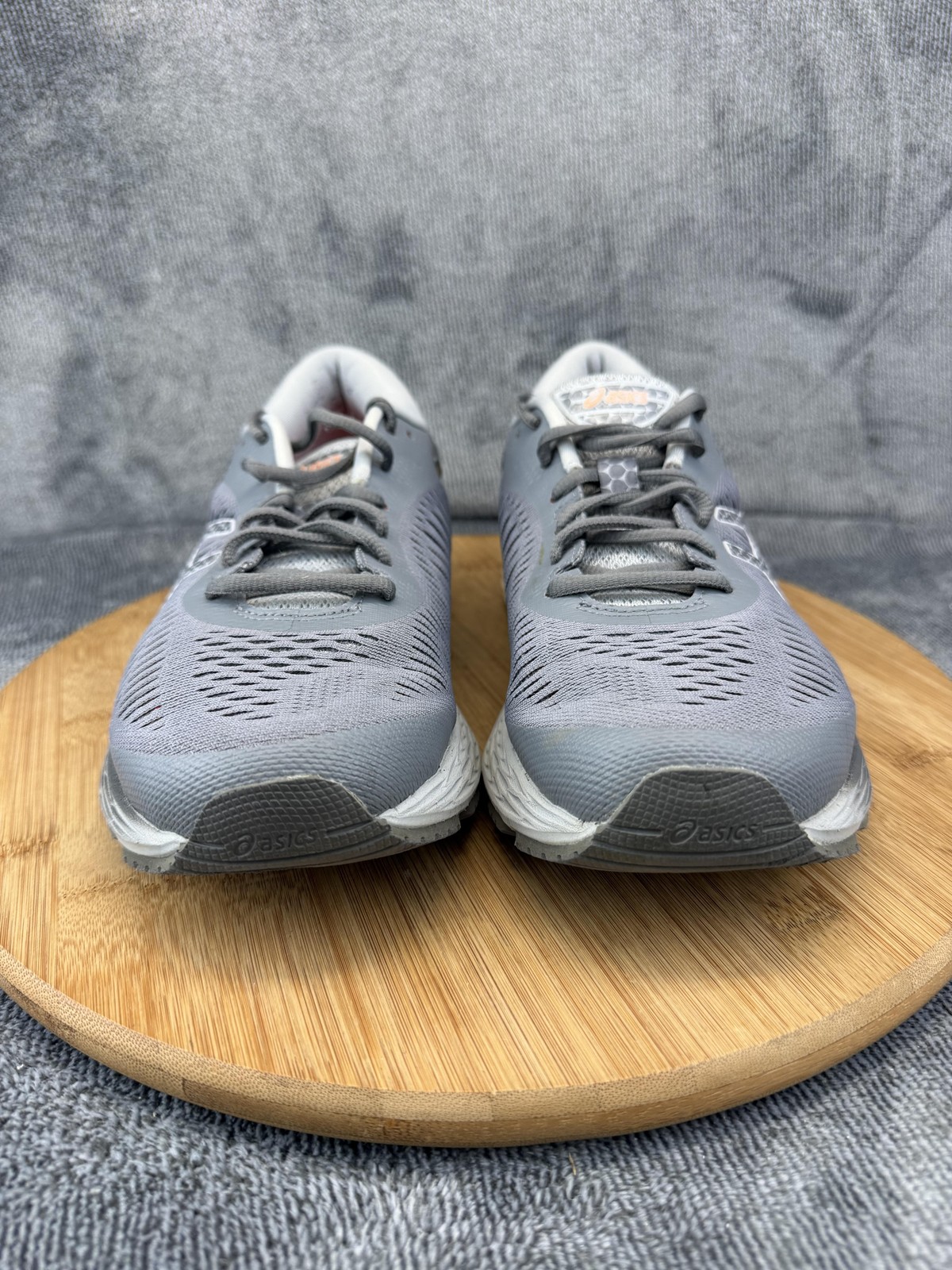 ASICS GEL-Kayano 25 Shoes Womens Size 8 Gray Mesh Running Sneakers 1012A026