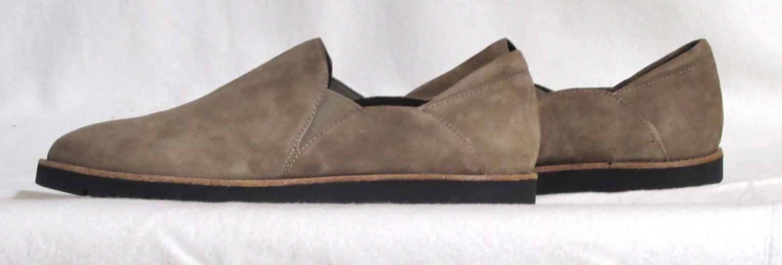 New Womens Ladies VANELI Tan Suede Leather Loafers Shoes 10 M Orig $175