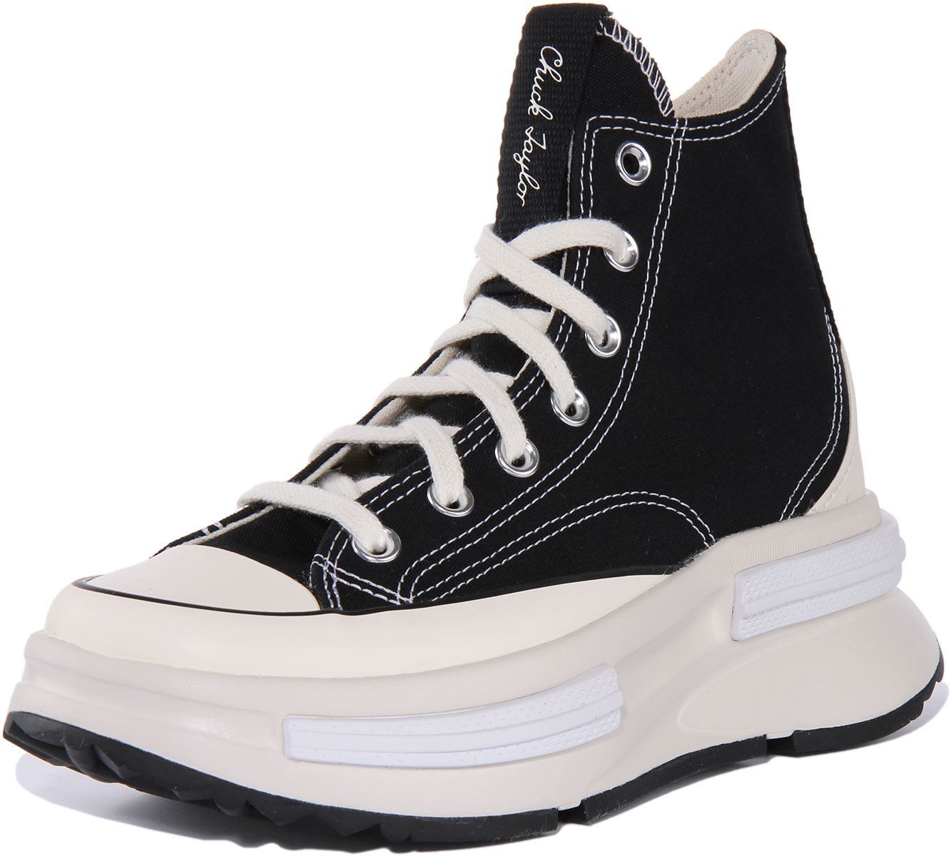 Converse A00869C Run Star Legacy Cx Hi Womens Sneaker In Black White US 4 – 10