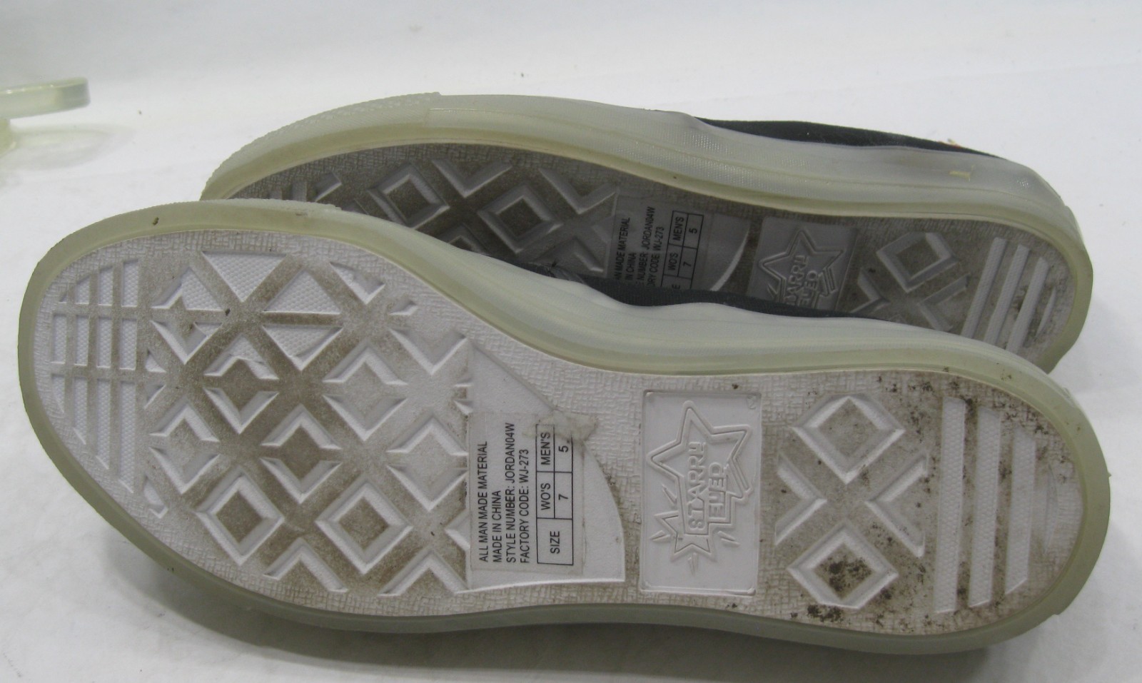 Starry Eyed Jordan04W Women LED Light Sneakers WOMEN Size 7