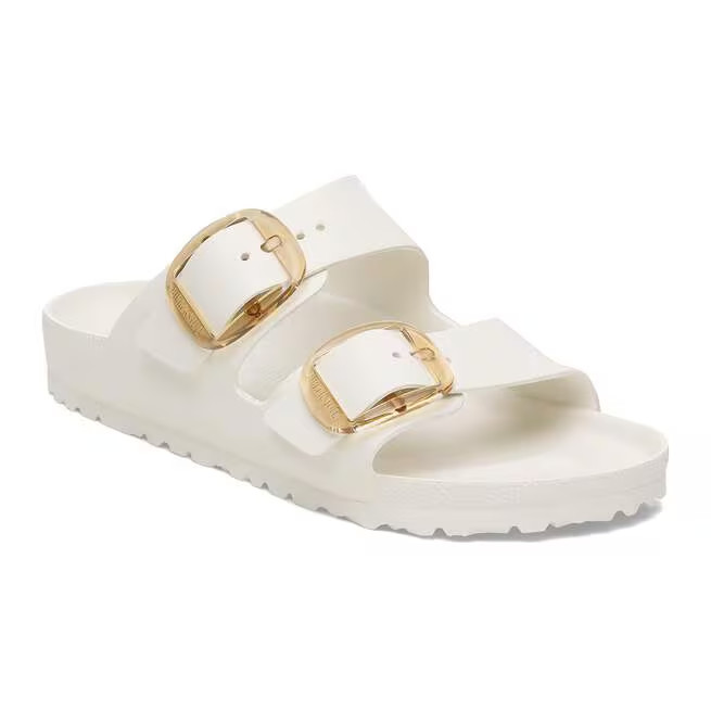 Birkenstock – Women’s Big Buckle Two-Strap Slide Sandal – Arizona EVA – AUTH