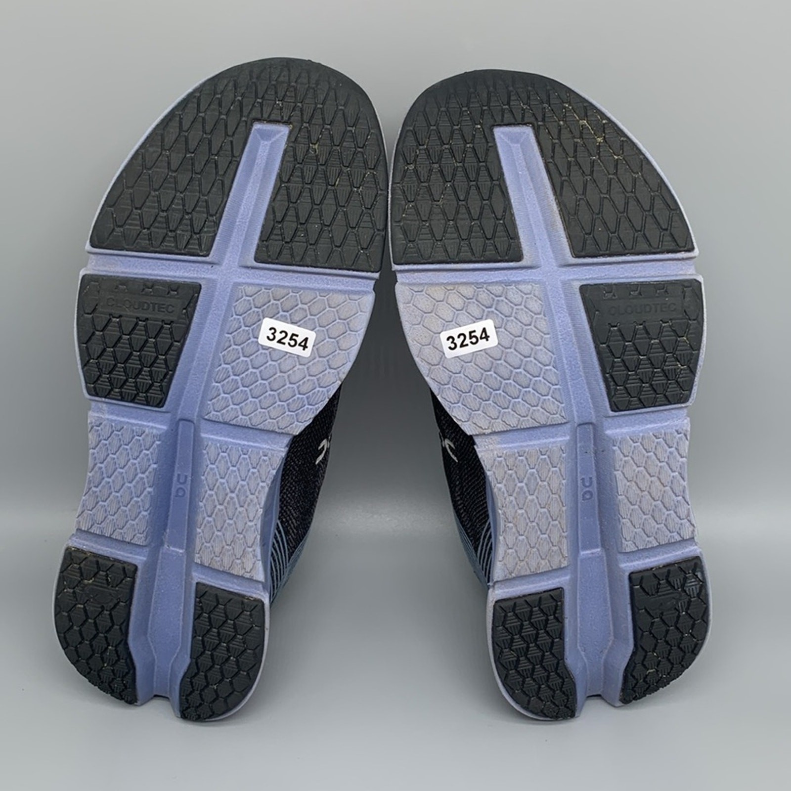 On Cloudgo Black/Blue-Gray Running Shoes Men’s Sz 8 Women’s Sz 9.5
