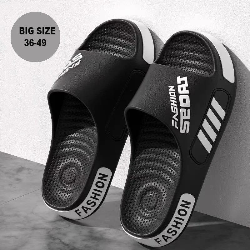 Men Women Slides Slippers Indoor Outdoor Sandals Shoes Flip Flops Home Gym Gift