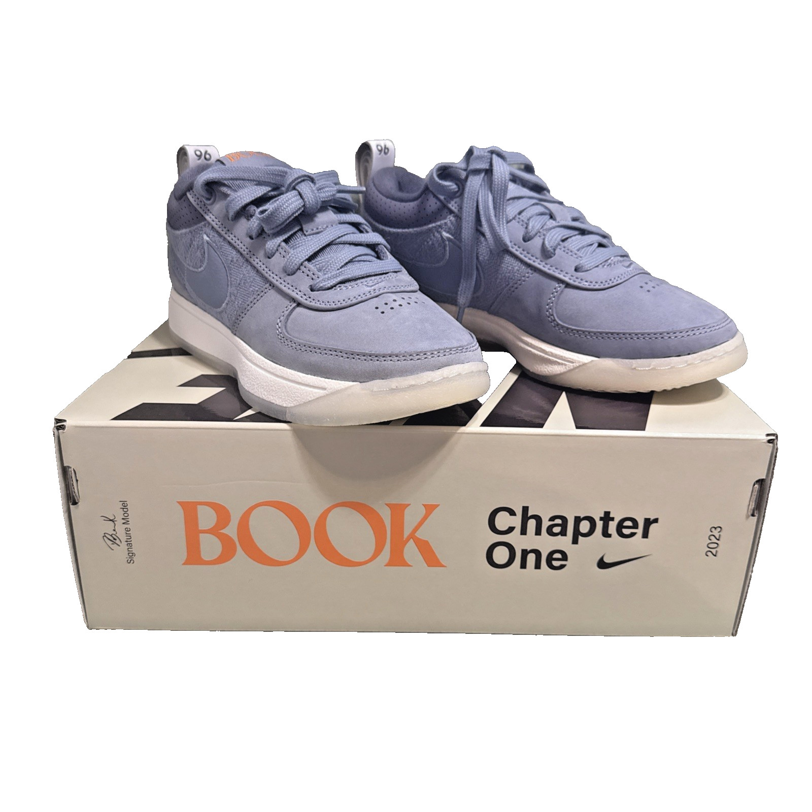Nike Book Ashen Slate Multicolor Sneakers Women 5 Men’s 3.5 Fj4249 NIB Auth