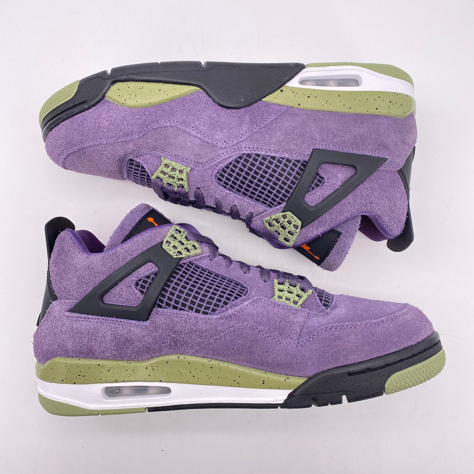 Air Jordan (W) 4 Retro «CANYON PURPLE» 2022 – Size 13W – aq9129 500 (11518-66)