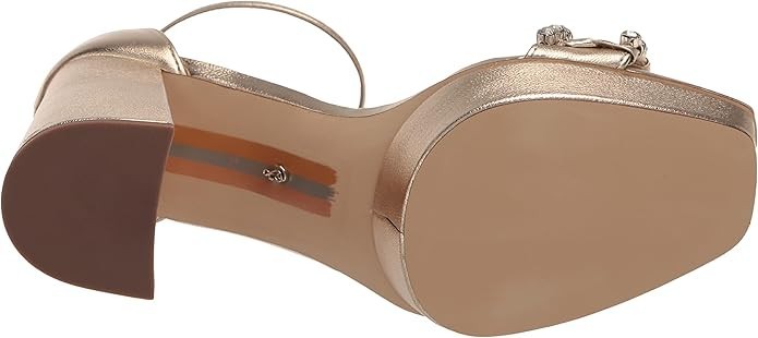 Sam Edelman Women’s Ninette Platform Gold Leaf