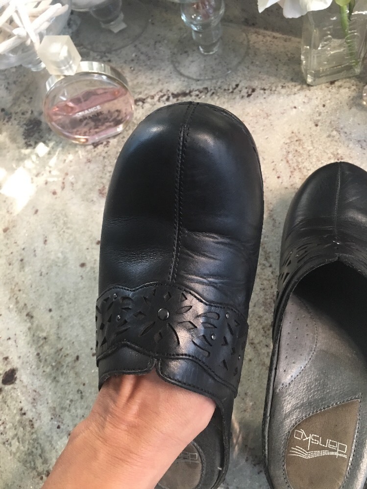 DANSKO «Pippa» Thermoplastic Clogs/Mules Cutout Studded 41 = US 10.5-11