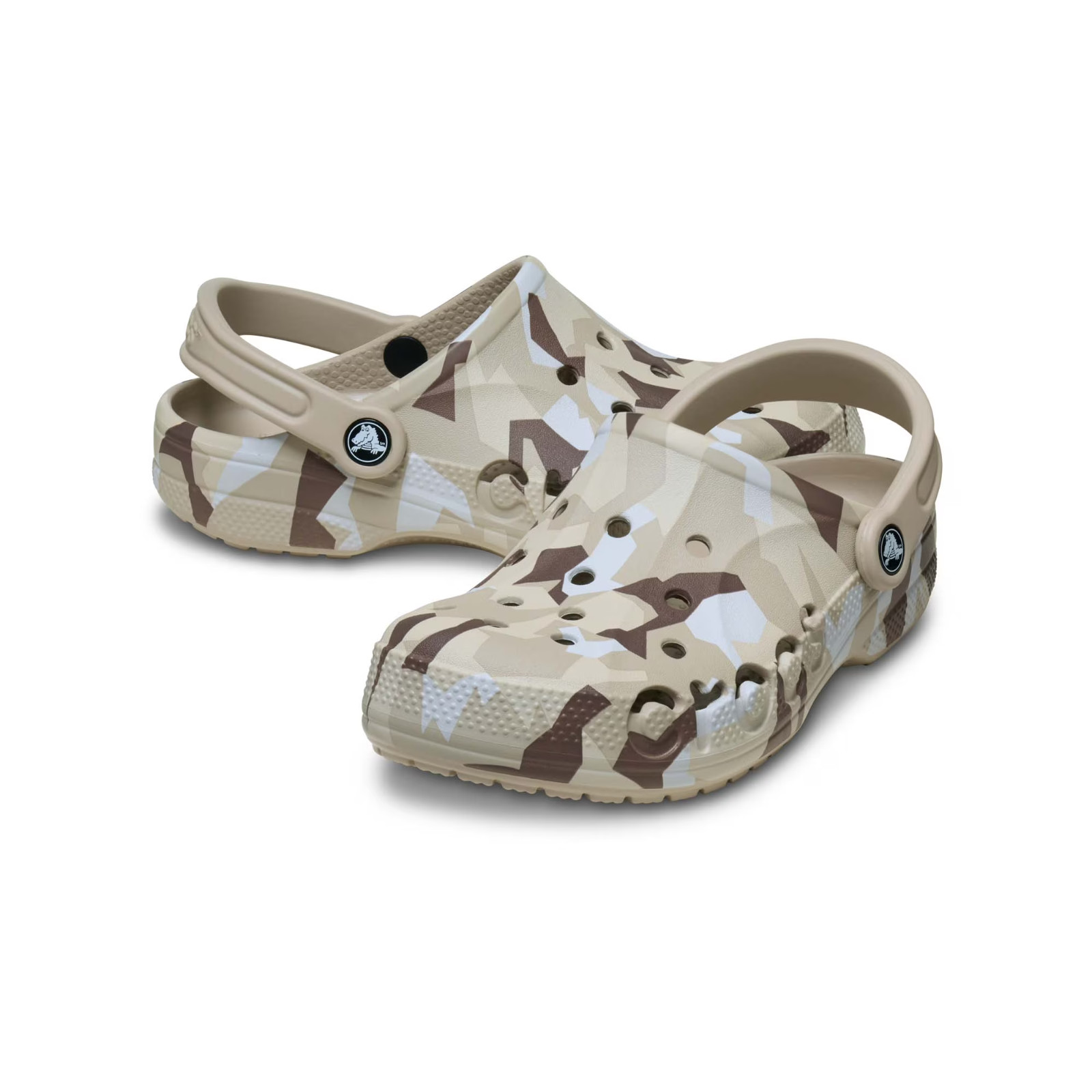BIG SALE@ Crocs Adult Unisex Baya Clog, Comfort Lightweight, Cobblestone/White