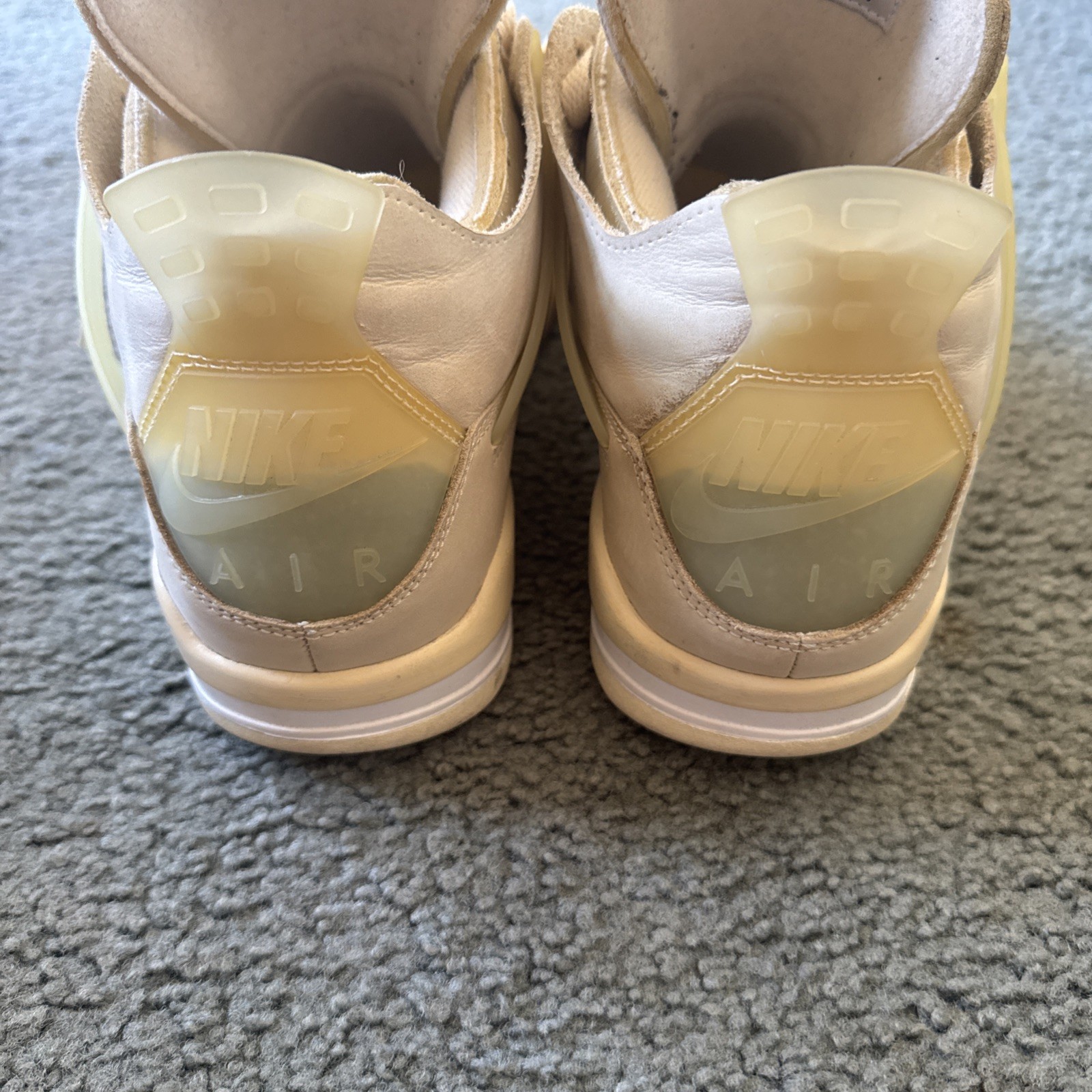 Nike Air Jordan 4 SP x Off-White Mid Sail Size 12W/10.5M