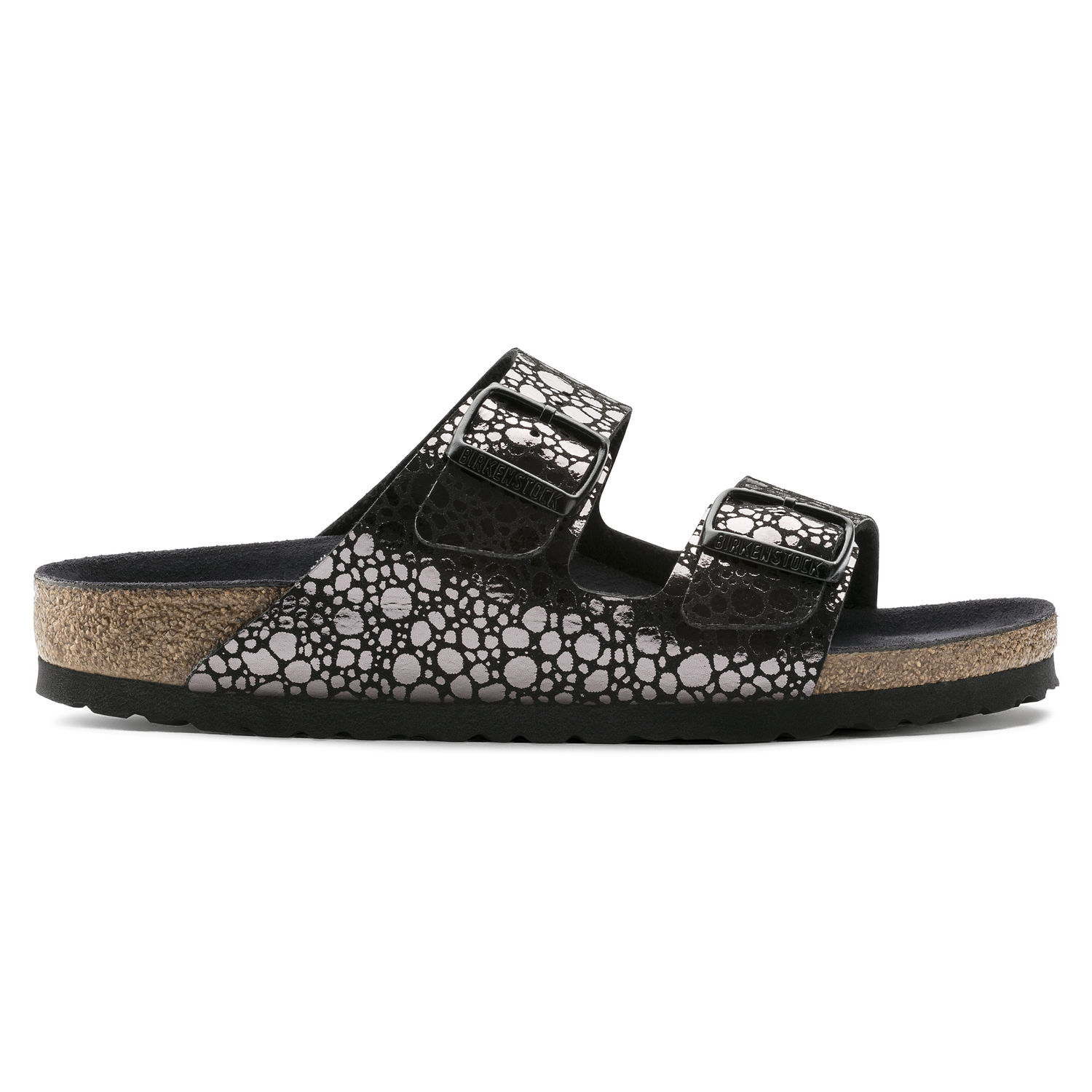 Birkenstock Birko Flor ARIZONA Metallic Stones Black BNIB 1008871 & 1008872