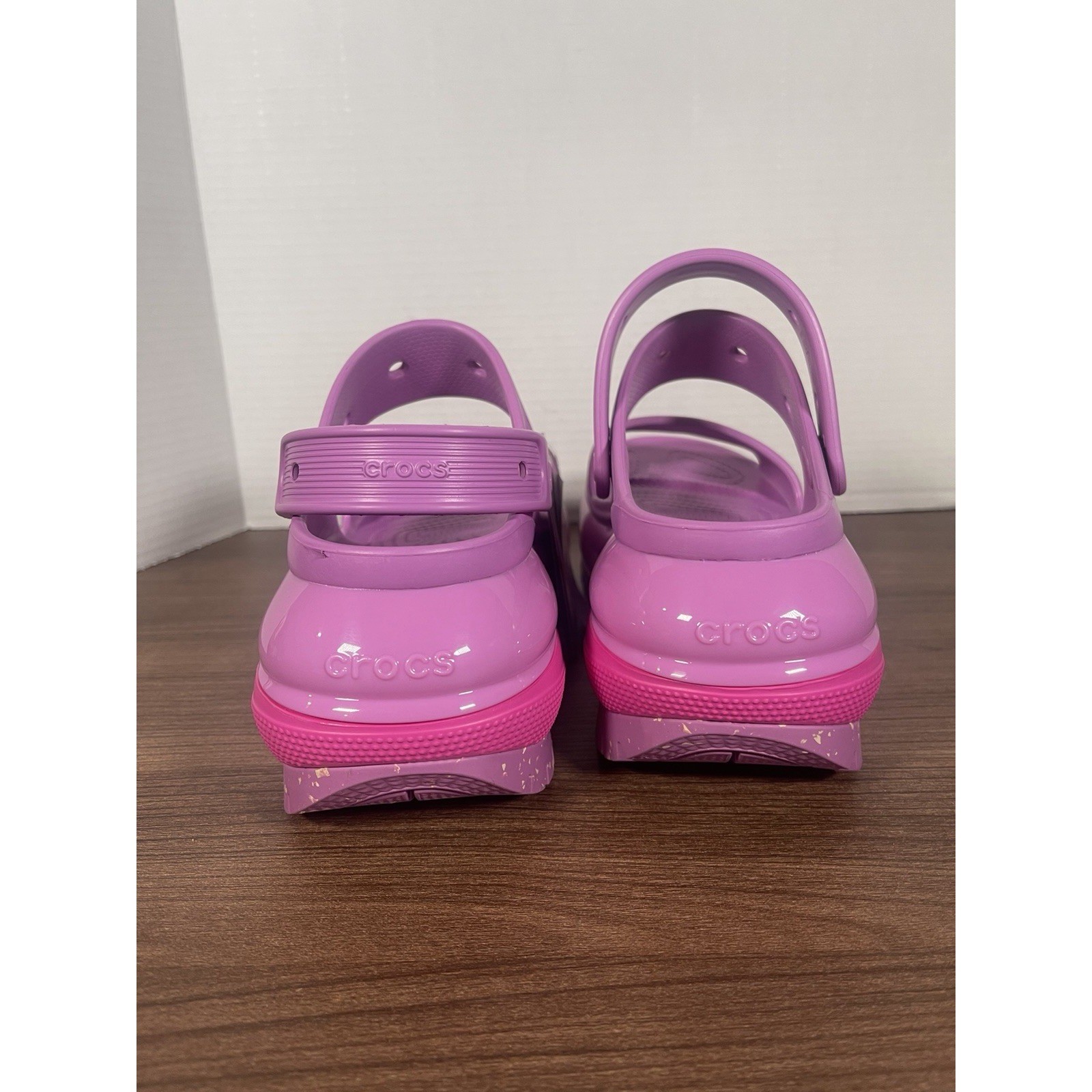 Crocs Mega Crush Platform Clog Sandal 207989-6wq Bubble Women’s 8/Men’s 6💗NWT
