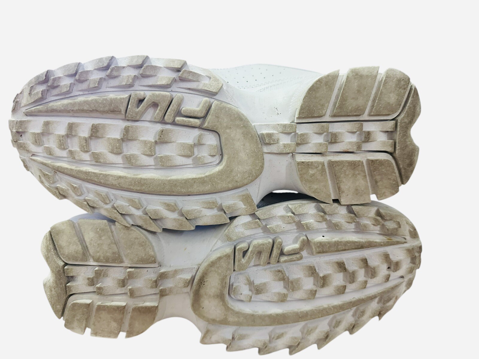 Fila 8 Disruptor 2 Chunky 5FM00002-125 White Casual Sneakers Women’s Size US 8.5