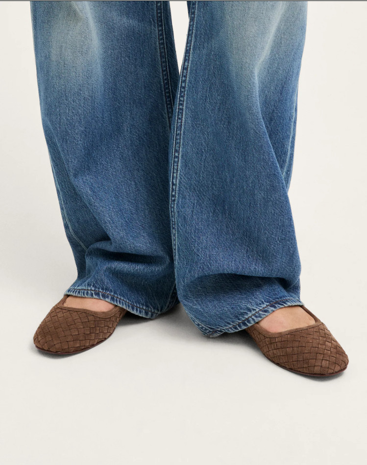 Madewell The Greta Ballet Flat Women’s Leather Ballet Shoes