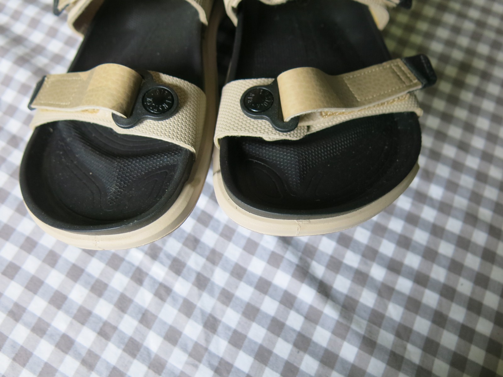 Birkenstock Kalahari futura geometric camo beige EU 38 US 7-7.5 regular/wide
