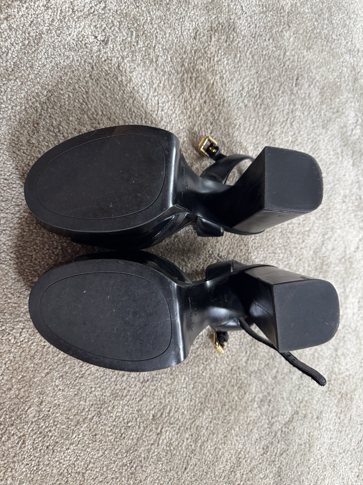 See by Chloe Black Leather Sandals (Size 40 IT)