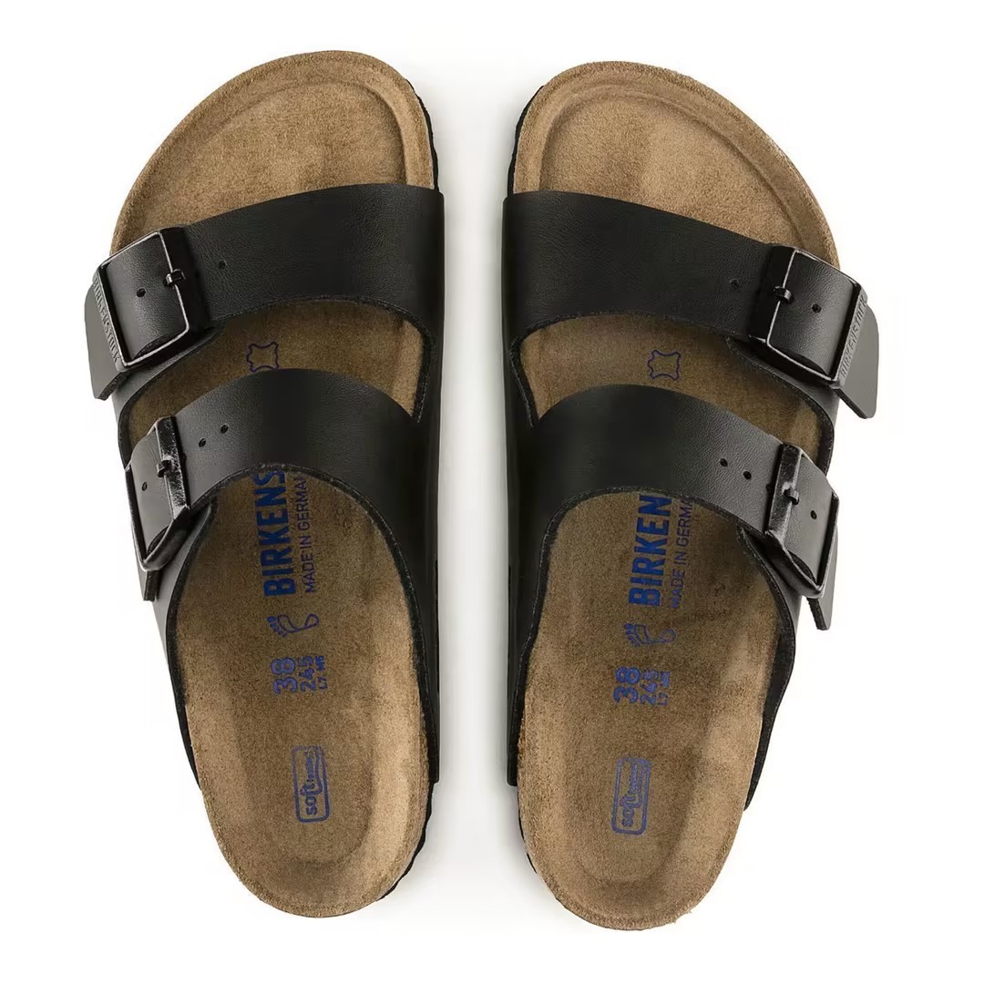 Birkenstock Arizona Stone Mocha Birko-Flor Comfort Sandals EU37-45