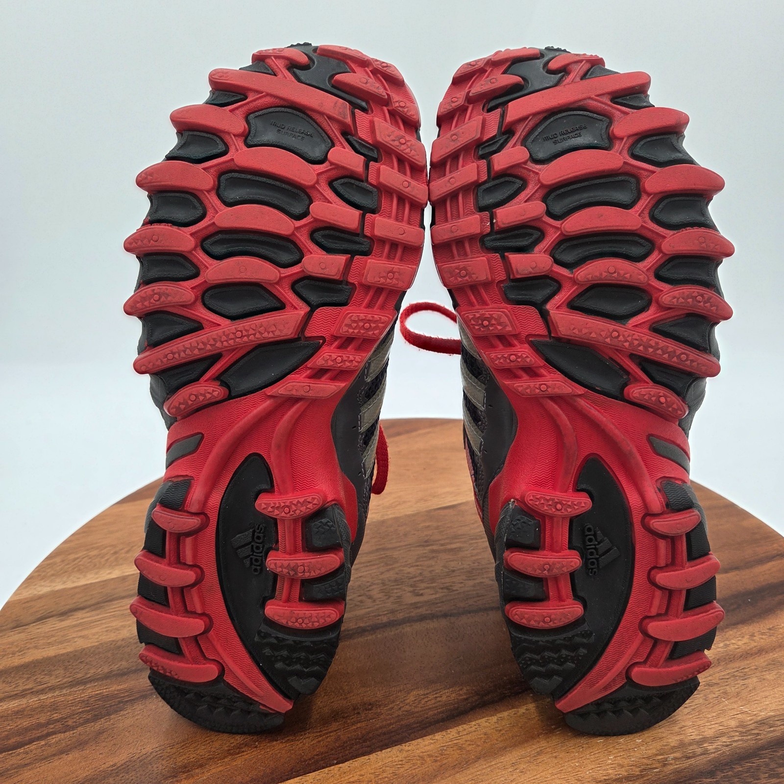 Size 6 Adidas Thrasher 1.1 Trail Wmns Running Shoes Blue-Red Athletic Sneakers