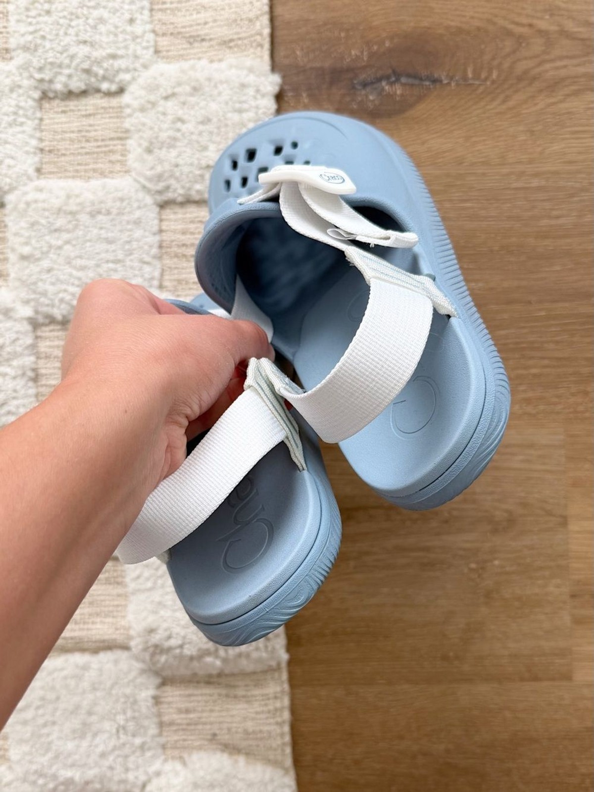 Chaco Chillos Clog in Blue Fog