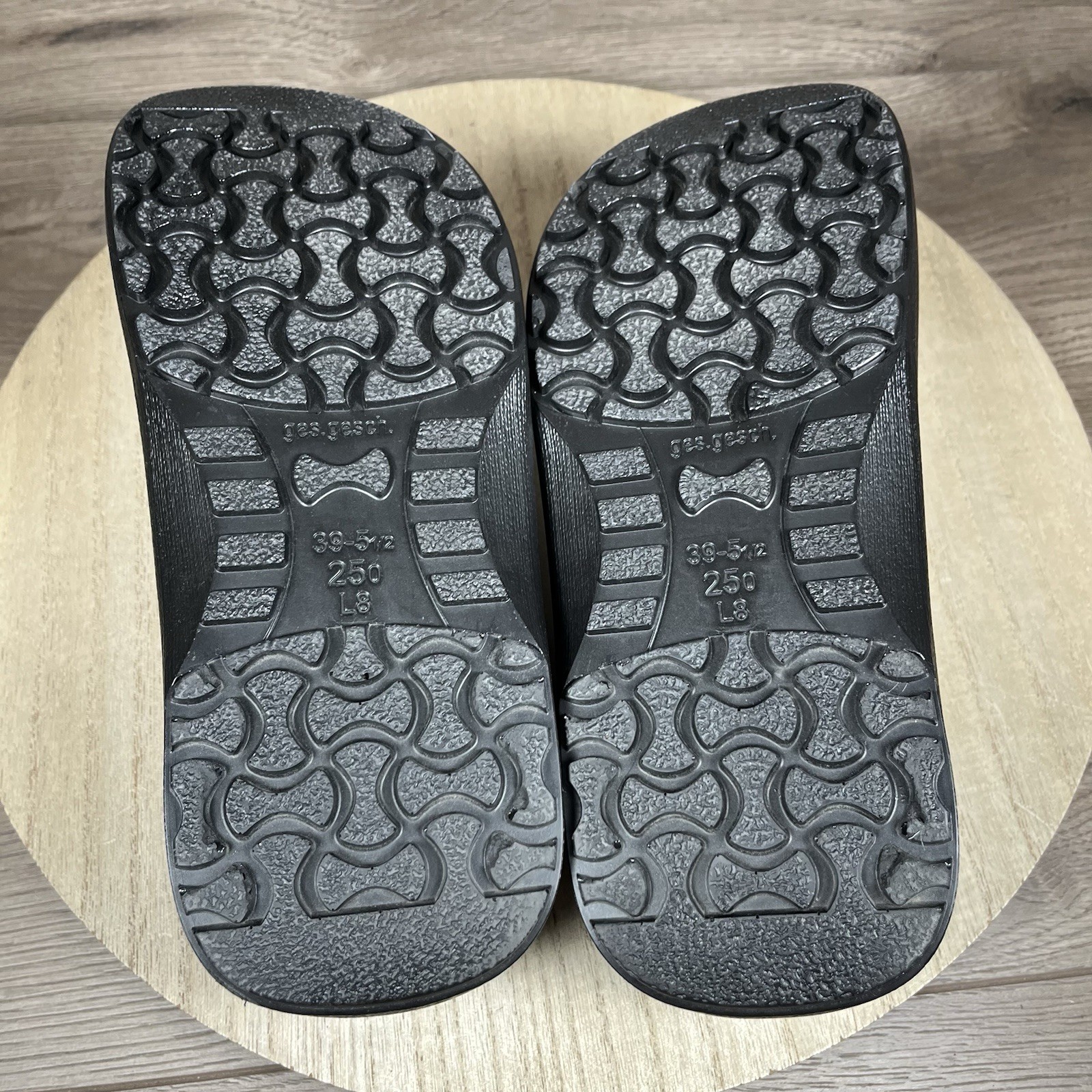 Birkenstock Profi Birki Slip On Work Clog Black Germany Womens Size US 8 EU 39