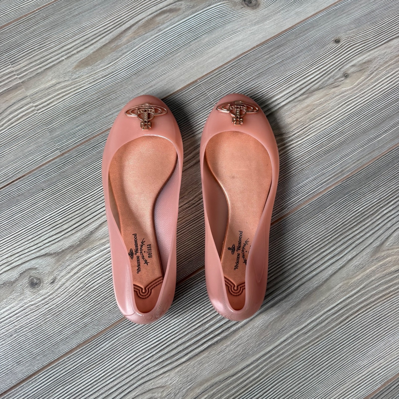 Vivienne Westwood x Melissa Space Love Orb Ballet Flats US6