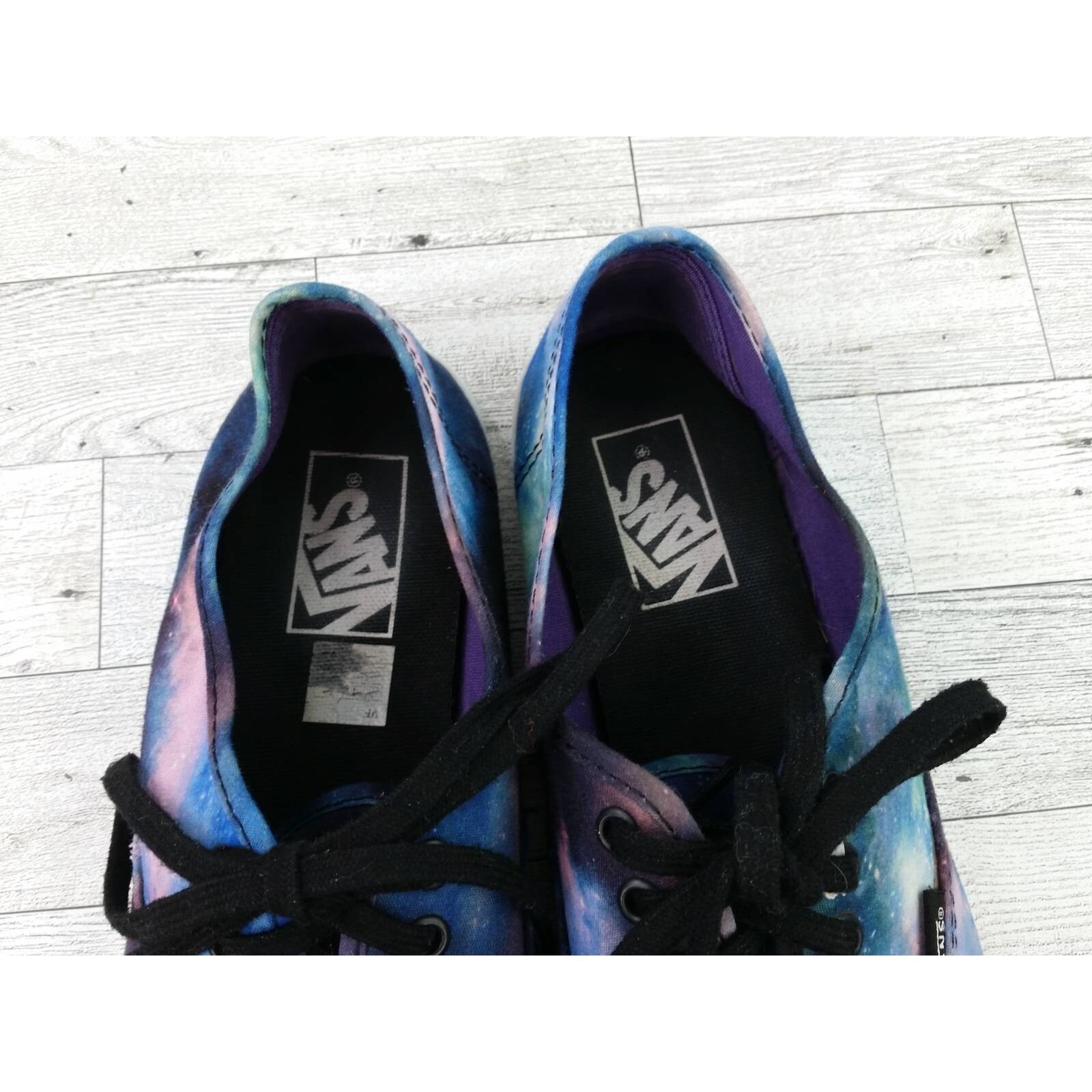 Vans Unisex Adults Cosmic Space Galaxy Sneaker Shoes Purple TB4R Lace Up M8 W9.5