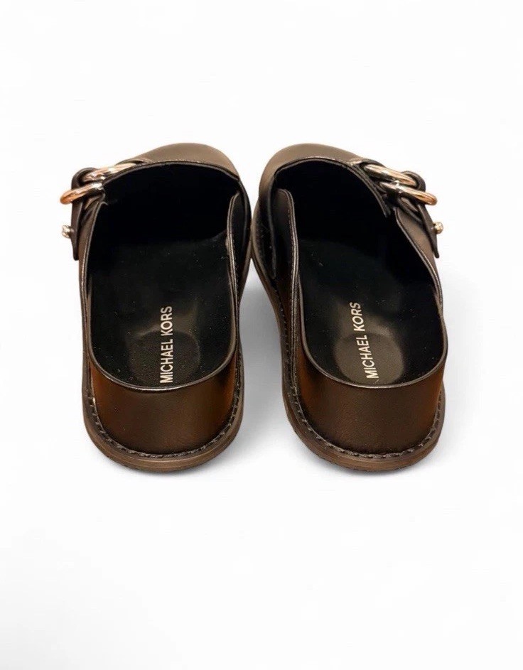 Michael Kors Leather Jaden Clogs Size 7