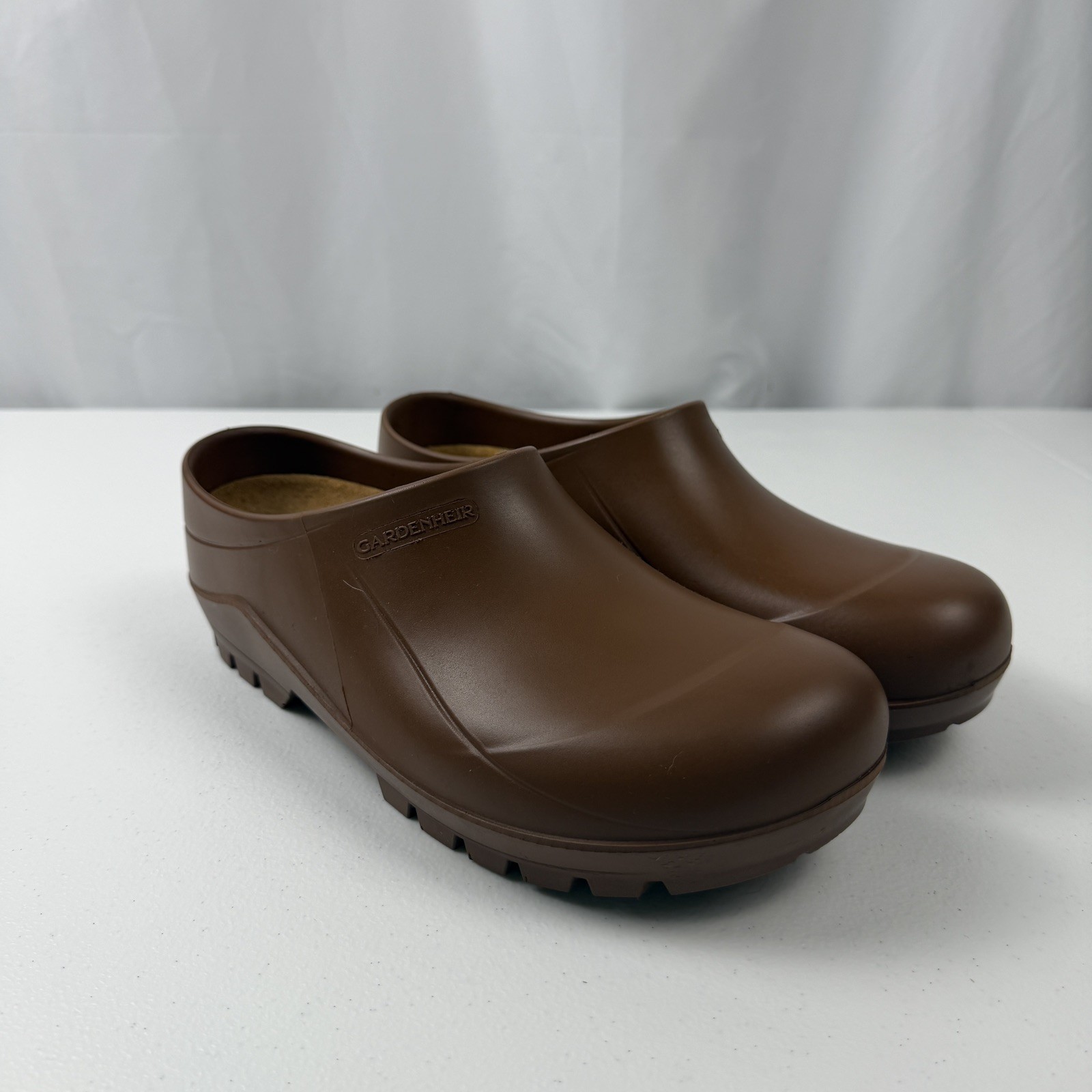 Gardenheir Italian Garden Clogs Caramel EU 42 (W 11-11.5, M 9-9.5) Cork Insole