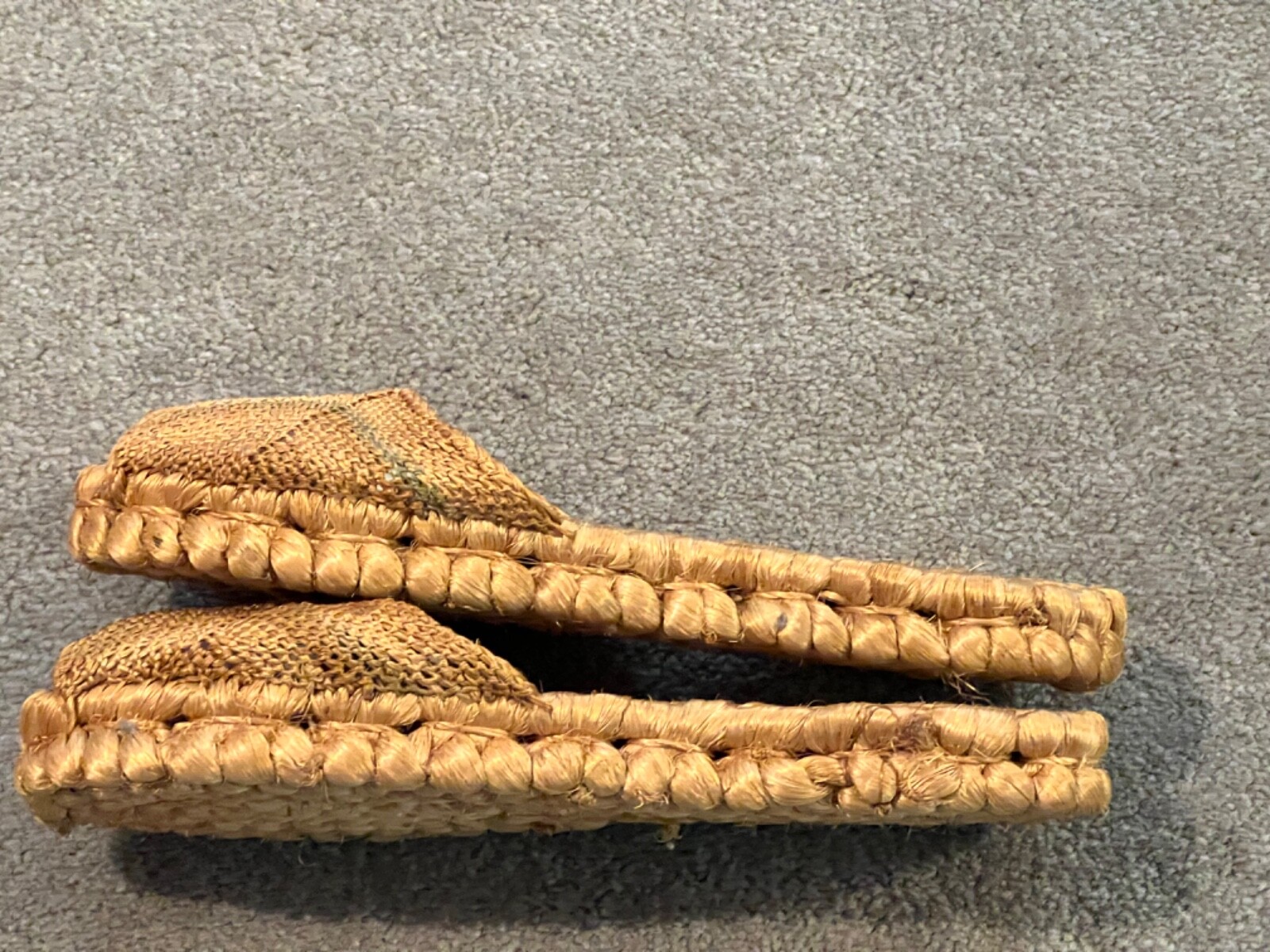 Vintage 1940’s Hand Woven Women’s Sandals from the Philippines