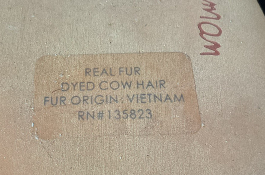 Sam Edelman Felicia Printed Calf Hair Ballet Flats Size 9M