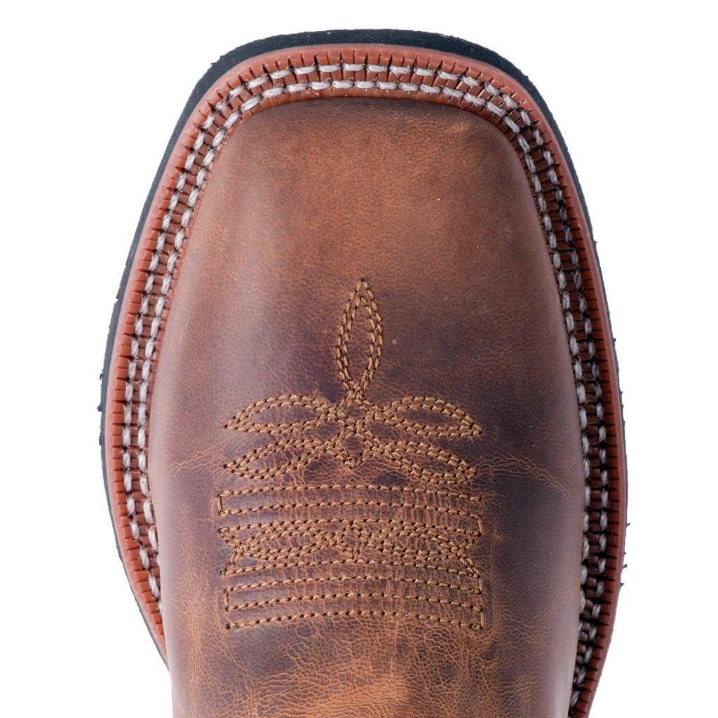 LAREDO ANITA WOMEN’S COWGIRL SQUARE TOE TAN BOOTS 5602 NEW